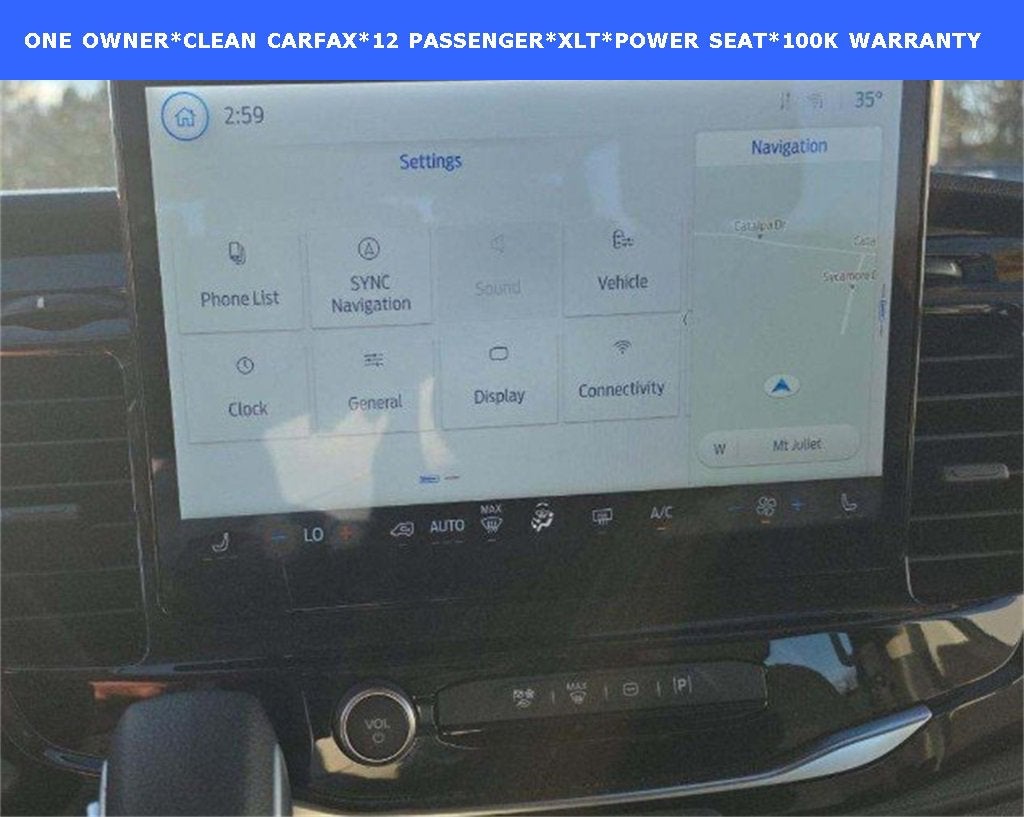 2023 Ford Transit Passenger Wagon T-350 148 Low Roof XLT RWD