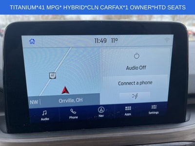 2020 Ford Escape Titanium Hybrid