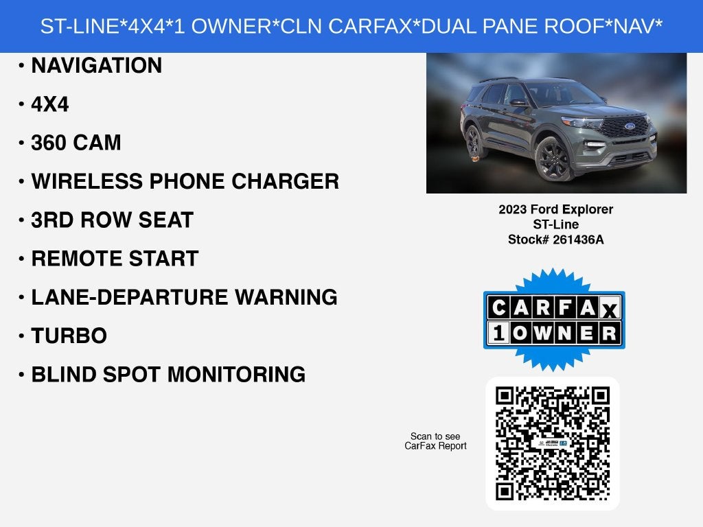 2023 Ford Explorer ST-Line