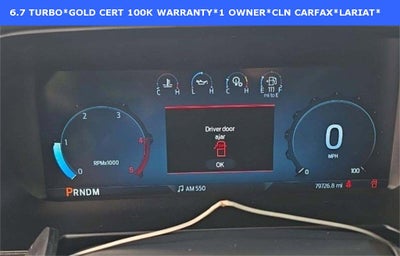 2023 Ford Super Duty F-350 SRW LARIAT 4WD SuperCab 6.75' Box