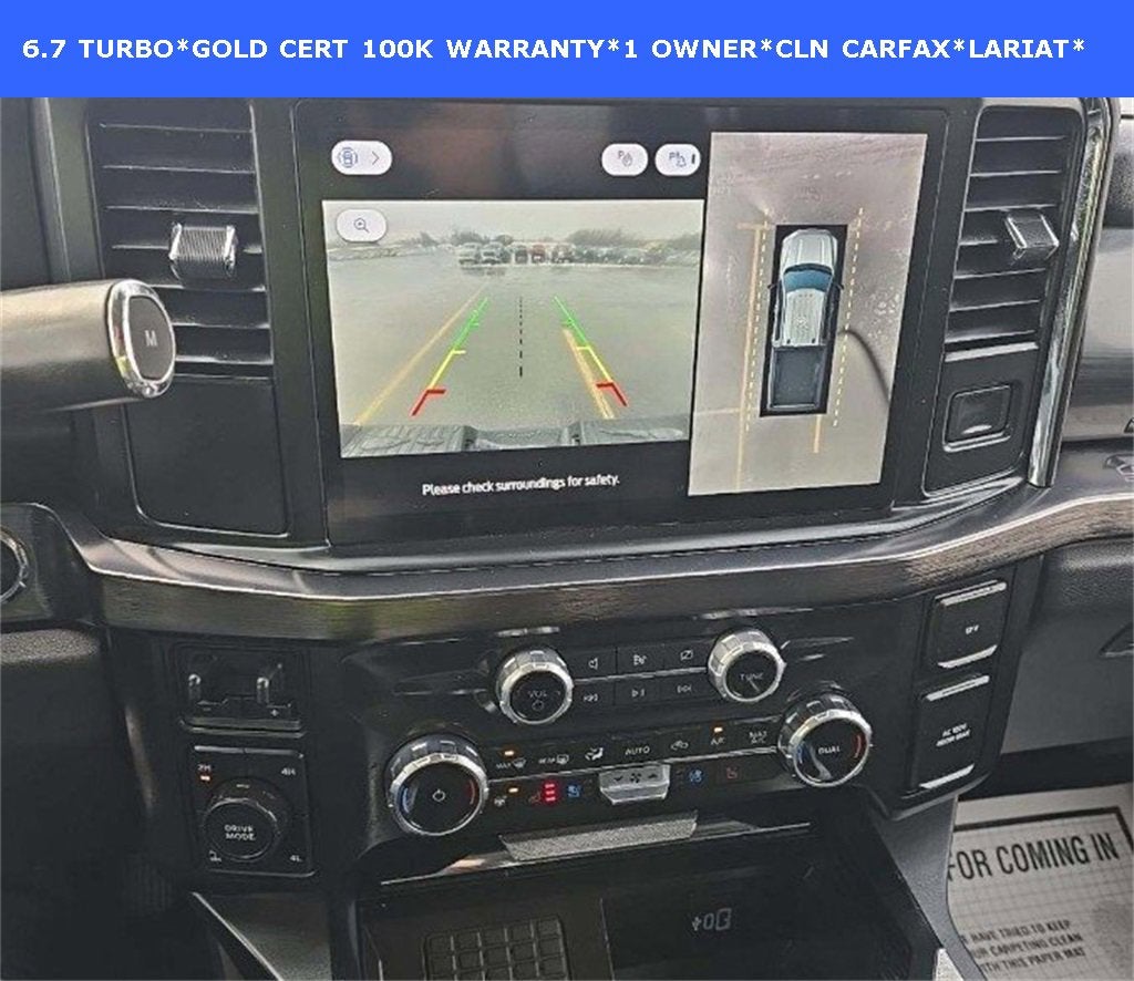 2023 Ford Super Duty F-350 SRW LARIAT 4WD SuperCab 6.75' Box