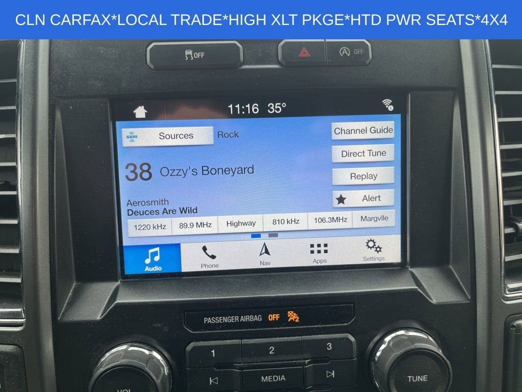 2019 Ford F-150 XLT 4WD SuperCrew 5.5' Box