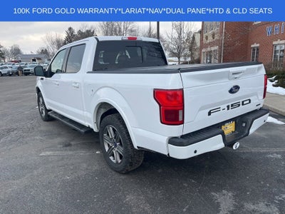 2020 Ford F-150 LARIAT 4WD SuperCrew 5.5' Box