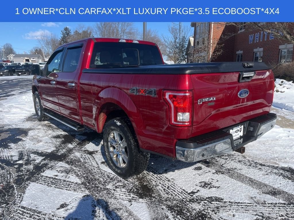 2016 Ford F-150 4WD SuperCrew 157 XLT