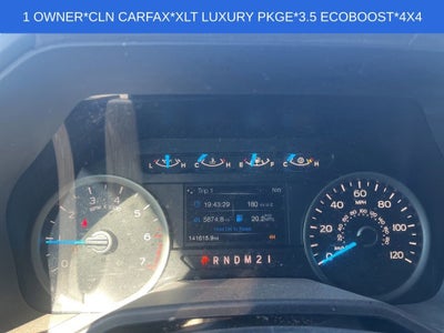 2016 Ford F-150 4WD SuperCrew 157 XLT