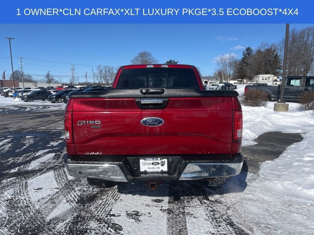 2016 Ford F-150 4WD SuperCrew 157 XLT
