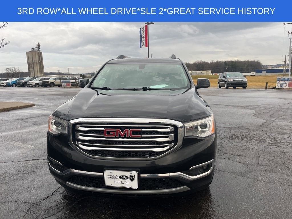 Used 2019 GMC Acadia SLE-2 with VIN 1GKKNSLS8KZ104239 for sale in Orrville, OH