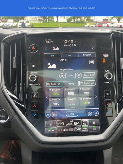 2025 Subaru Ascent Onyx Edition