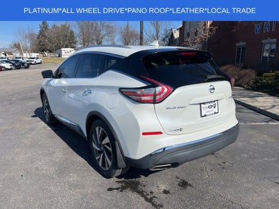 2016 Nissan Murano AWD 4dr Platinum