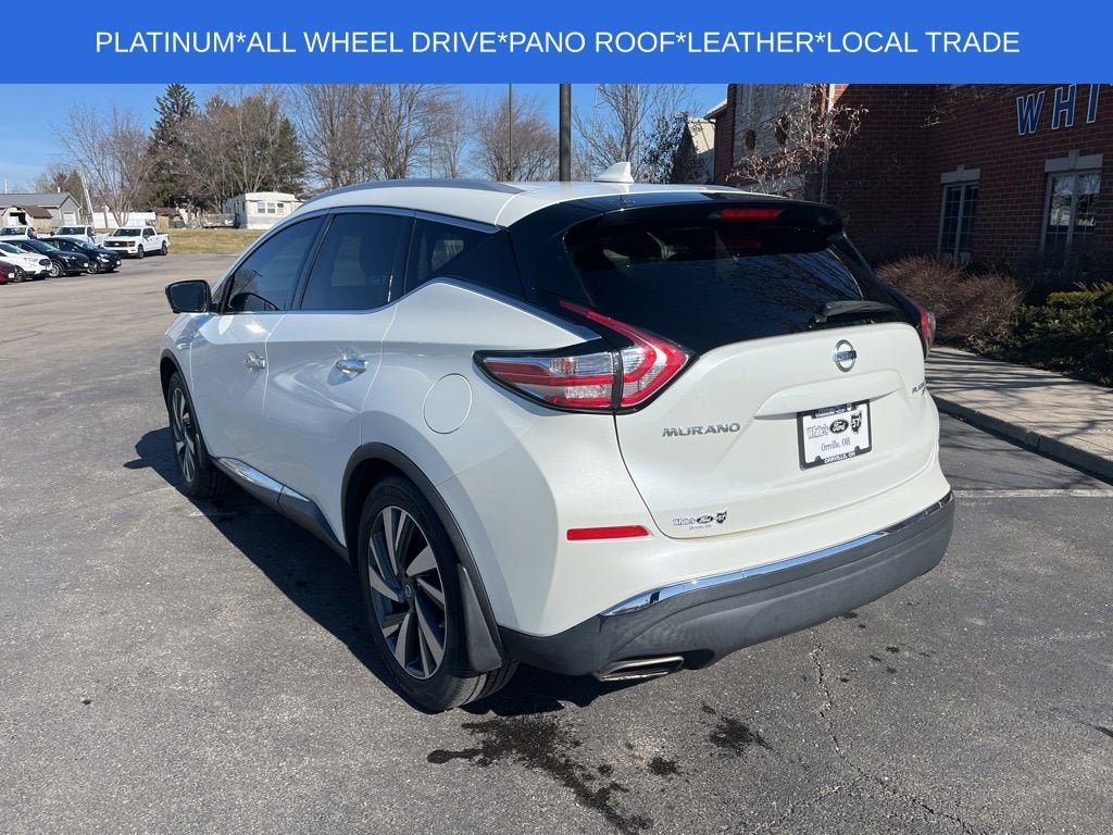 2016 Nissan Murano AWD 4dr Platinum