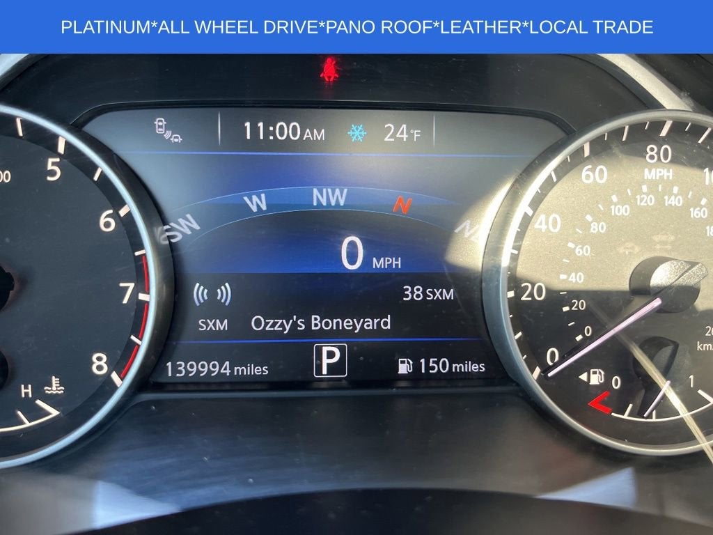 2016 Nissan Murano AWD 4dr Platinum