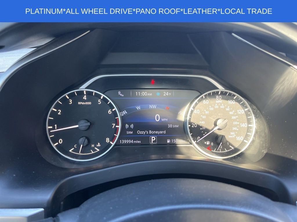 2016 Nissan Murano AWD 4dr Platinum