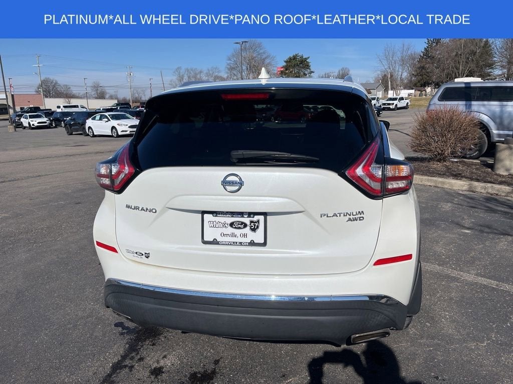 2016 Nissan Murano AWD 4dr Platinum