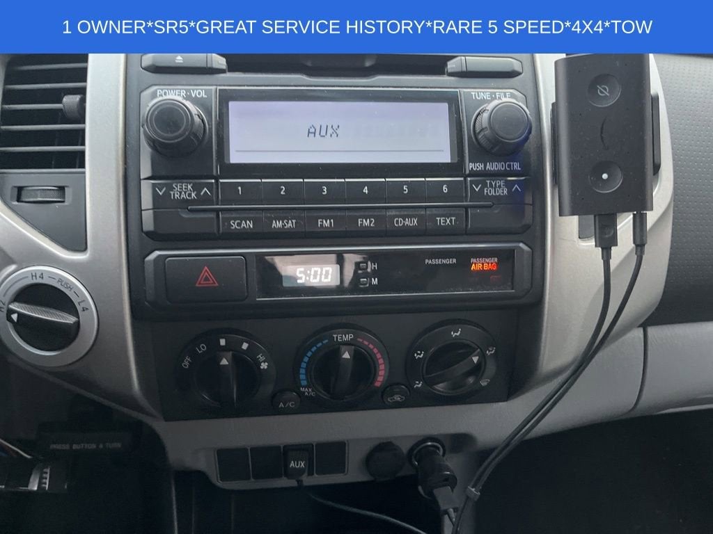 2012 Toyota Tacoma 4WD Access Cab I4 MT