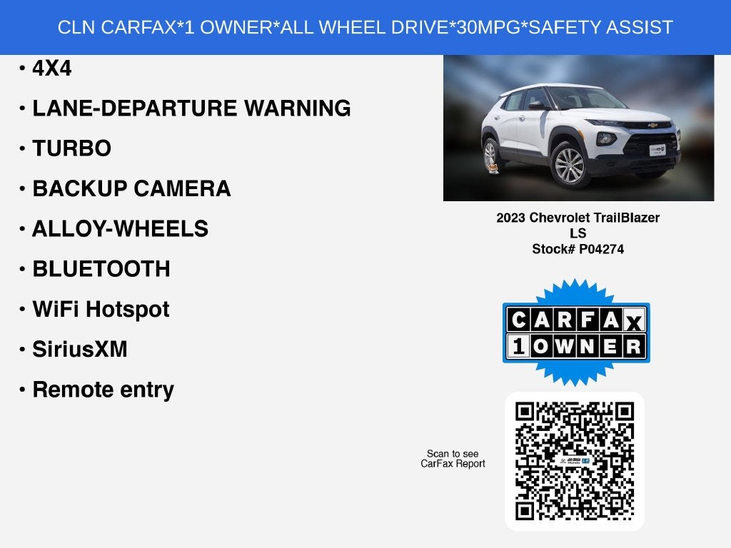 2023 Chevrolet TrailBlazer LS