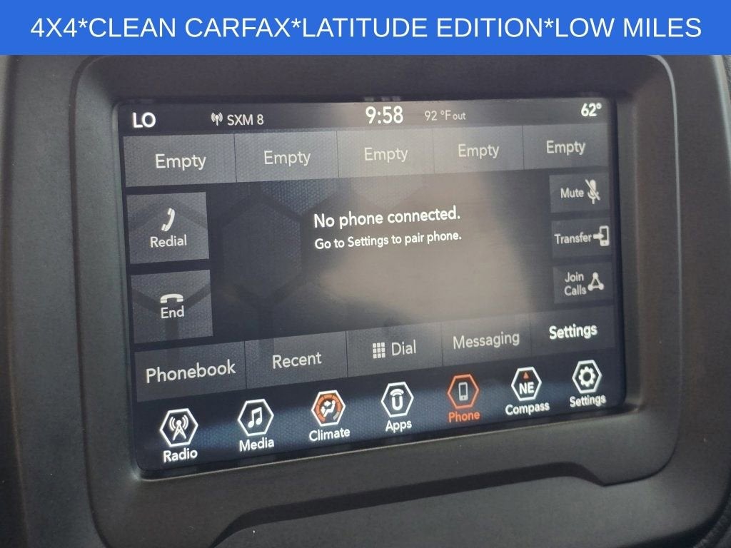 2020 Jeep Renegade Latitude